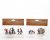 Figurer 4,5x6x5,5cm 2-pack