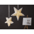Pappersstjärna Winter Vit 70x70x18cm