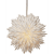 Pappersstjärna Cloud Vit 60x60x22cm
