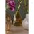 Minivas Giovanni Glas Brun Mix 8xH11cm