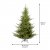 Konstgran / Julgran Norway Spruce LED 240cm