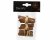 Kanelbunt Brun 6-7cm 3x3-pack