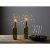 Dekorationskvist Firework Silver 25x42x25cm