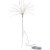 Dekorationskvist Firework Silver 25x42x25cm