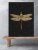 Poster Dragonfly Black 30x40cm