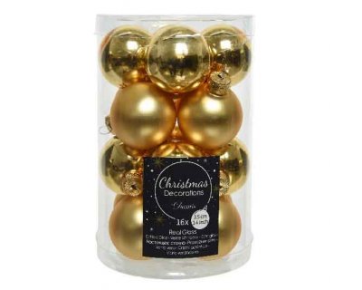 Julkula 3,5cm Guld 16-pack