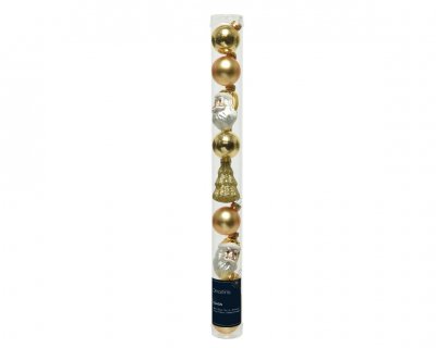 Julkula Mix 2-6cm Guld Mix 9-pack