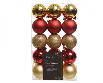 Julkula 6cm 30-pack Mix