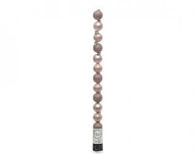 Julkula 3cm Ljusrosa Mix 9-pack