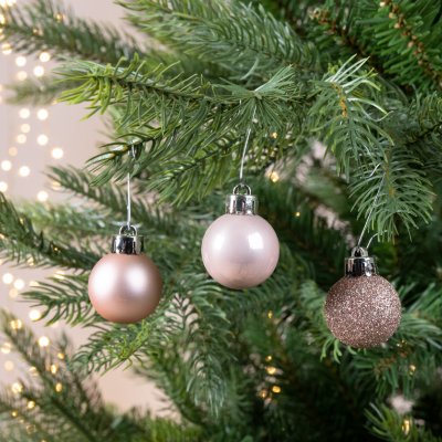 Julkula 3cm Ljusrosa Mix 9-pack