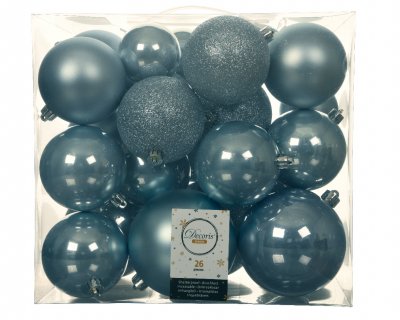 Julkula 6-10cm Dimblå 26-pack