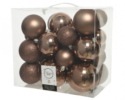 Julkula 6-10cm Brun 26-pack