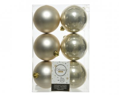 Julkula 8cm Pärlemor 6-pack