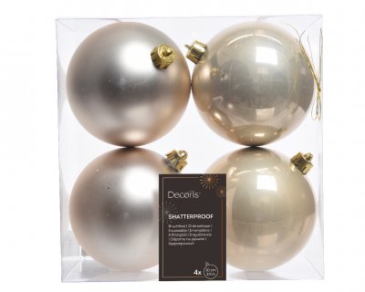 Julkula 10cm Pärlemor 4-pack