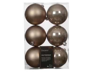 Julkula 8cm Beige 6-pack Smokey Pearl
