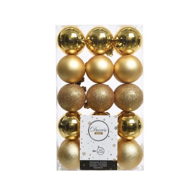 Julkula 6cm 30-pack Guld