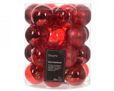 Julkula 33-pack Mix Röd