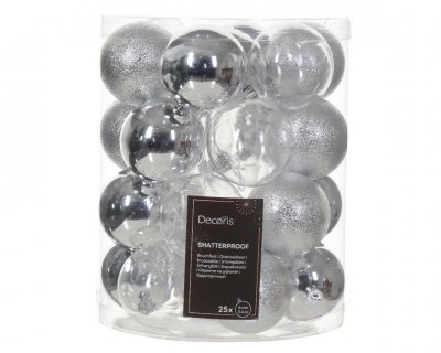 Julkula 25-pack Mix Silver