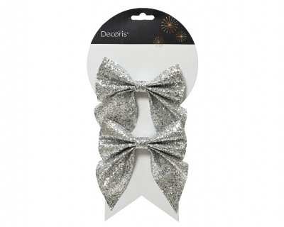 Rosett 1x12x13cm Silver 2-pack