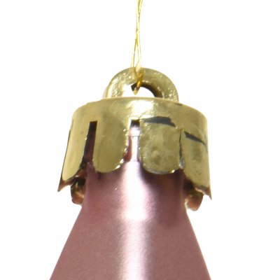 Stjärna 2x7,5cm Mörkrosa 6-pack