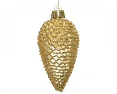 Julkula Kotte 4,5x8cm Guld 6-pack
