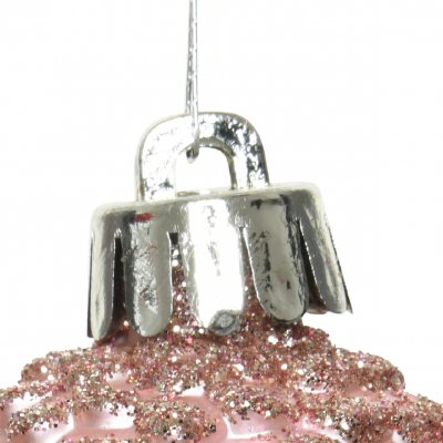 Julkula Kotte 4,5x8cm Ljusrosa 6-pack