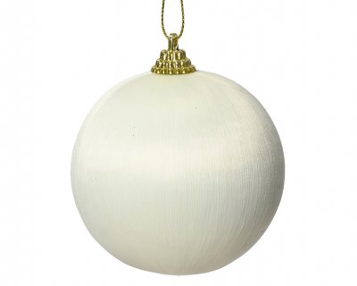 Julkula 8cm Vit