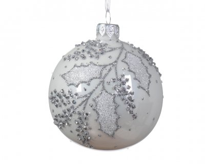 Julkula 8cm Vit