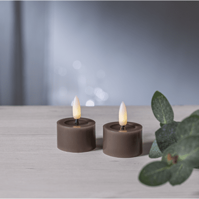 Värmeljus Flamme Mullvad 2-pack