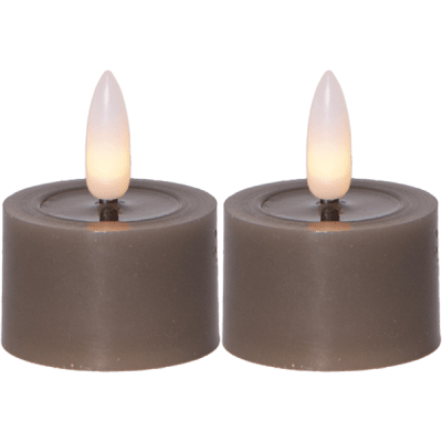 Värmeljus Flamme Mullvad 2-pack
