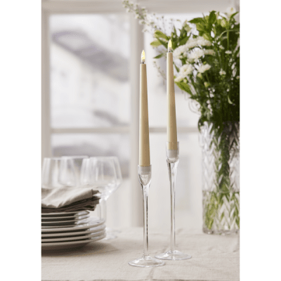Antikljus LED Flamme Candy Gul 2-pack
