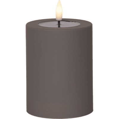 Blockljus Flamme Soft Mullvad LED