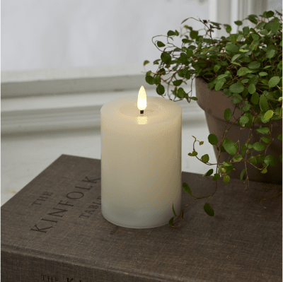 Blockljus LED Inne Flamme Flow 12,5x7,5cm