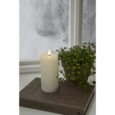 Blockljus LED Inne Flamme Flow 17,5x7,5cm