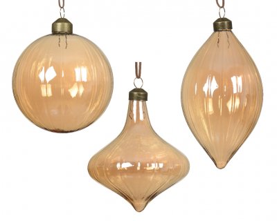 Juldekoration Electroplate Bärnsten