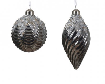 Julprydnad Silver 8cm