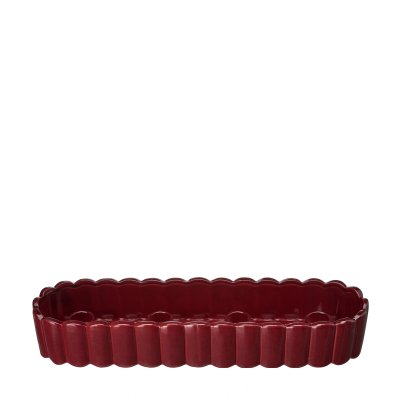 Ljusstake Edna Röd 37x9x6cm