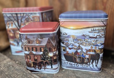 Burk Stad i Vinterskrud 3-pack