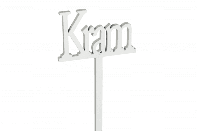 Kram Pinne Vit 5x3cm