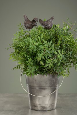 Tupp/höna Brun 13cm