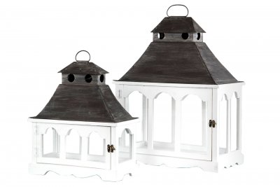 Trälykta House Svart Liten