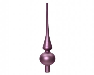 Julgranstopp 6x26cm Lila Matt