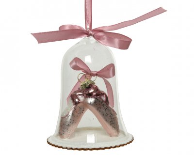 Balettskor 8x10cm Rosa