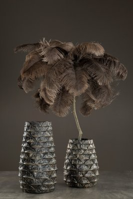 Strutsfjäder Natur 45cm