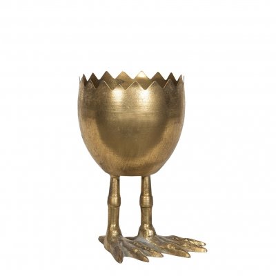 Kruka Ben Ägg Guld 13x21cm