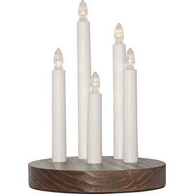 Ljusstake Doris Brun 17,5x24cm