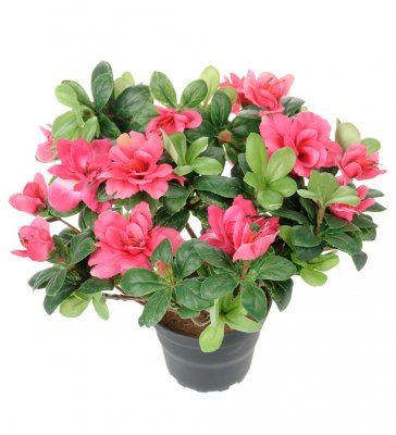 Azalea Rosa 25cm, Konstgjord
