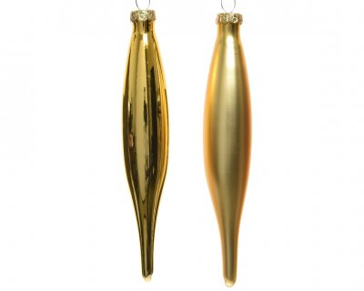 Istapp 15x3cm Guld 6-pack