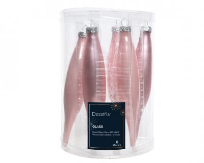 Istapp 15x3cm Ljusrosa 6-pack