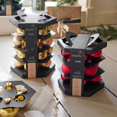 Julkula 6cm Guld 12-pack